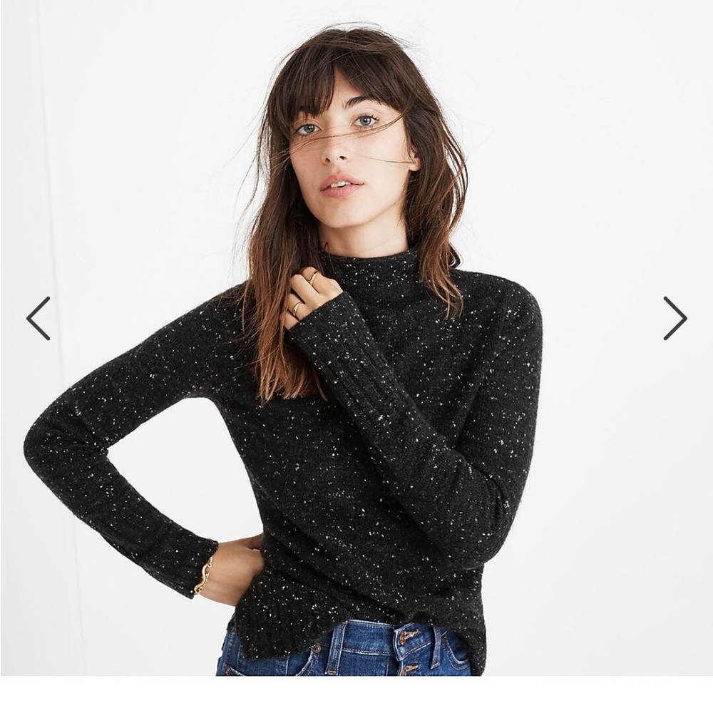 Madewell mock neck sweater